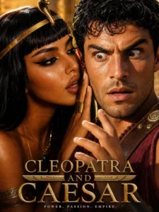 Cleopatra and Caesar series artwork on Candy Shorts