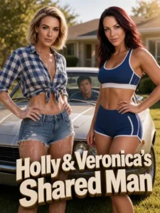 Holly & Veronica’s Shared man series artwork on Candy Shorts
